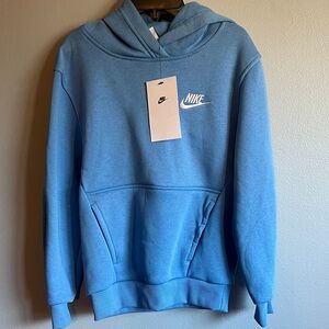 Nike Light Blue XS Pullover Hoodie $50 nwt